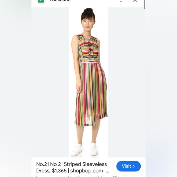 No. 21 Dresses & Skirts - No21 sheer pleated dress and blouse set